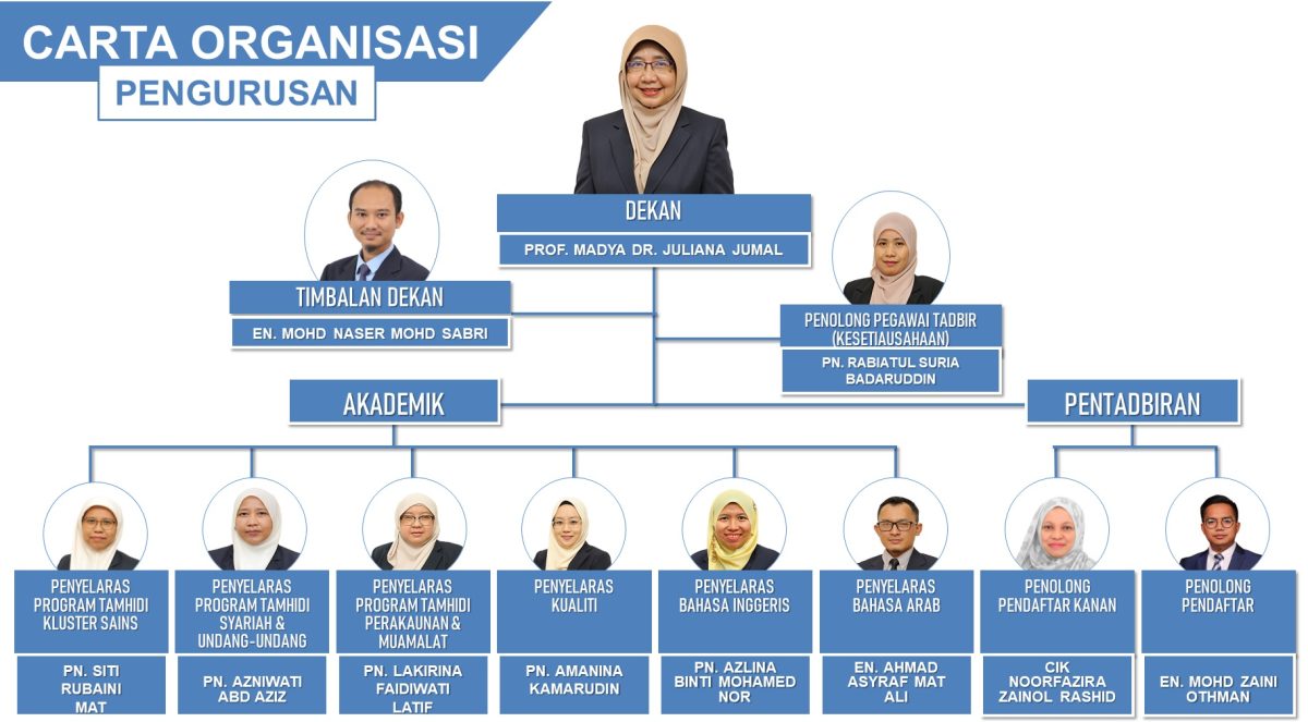 Management Organisation Chart – TAMHIDI CENTRE